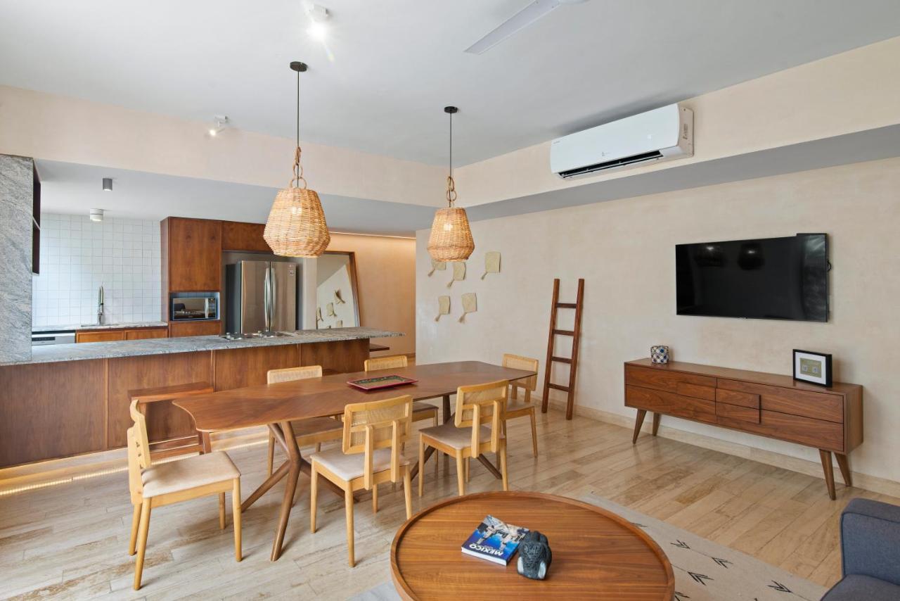 205 Perfect Location 3 Bedrooms Apartment Tulum Exterior foto